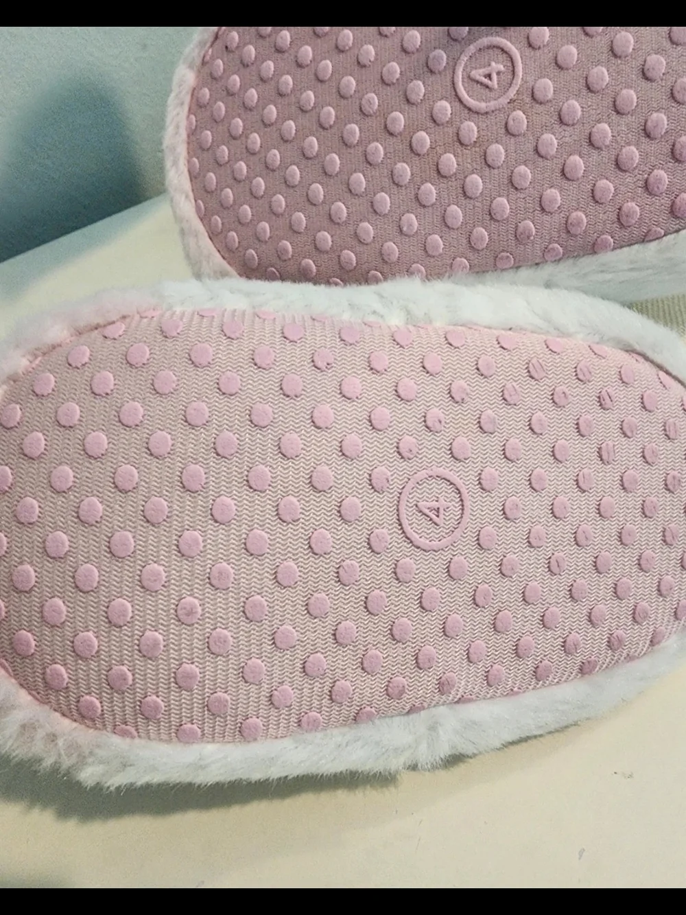 wonder nation White & Pink Unicorn Plush Kids Slippers